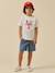 T-shirt homard garçon - coton biologique Ecru 5 - vertbaudet enfant 