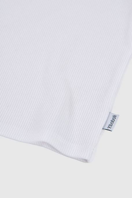 T-shirt fille en coton Blanc 4 - vertbaudet enfant 