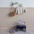 Lot de 3 patères enfant en bois en forme de nuage Gris, vert, bleu 2 - vertbaudet enfant 