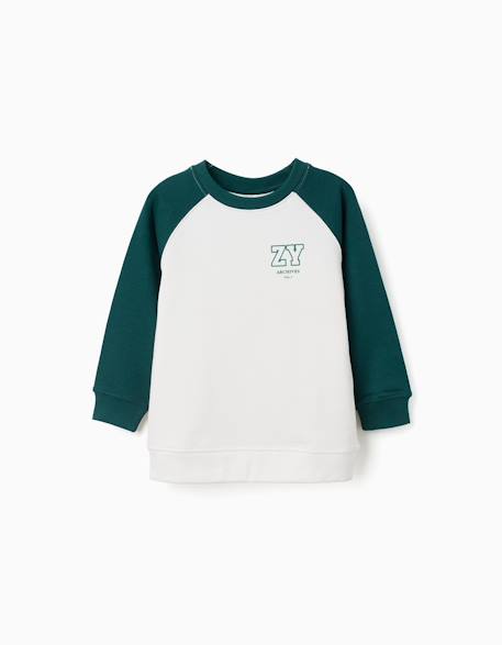 Garçon-Pull, gilet, sweat-Sweat avec imprimé zy sur la poitrine