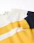Sweat en coton avec bloc de couleurs Jaune foncé 3 - vertbaudet enfant 