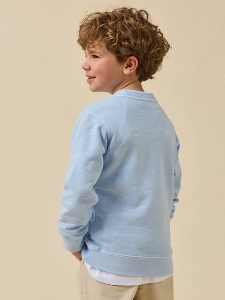 Sweat Celadon+Ciel+Orage+Rose 9 - vertbaudet enfant 