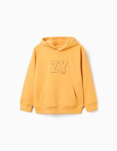 -Sweat à capuche avec imprimé et poche à l'avant