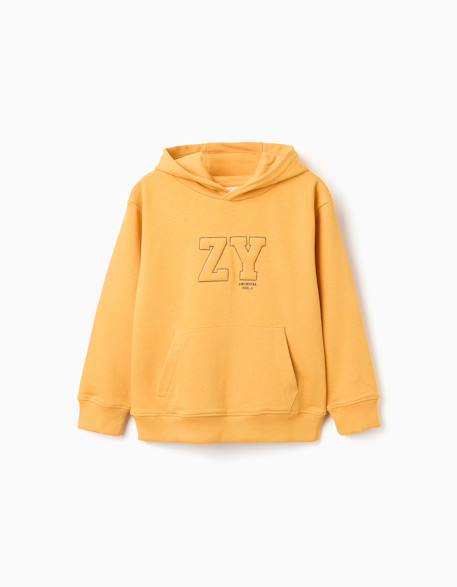 Garçon-Sweat à capuche avec imprimé et poche à l'avant
