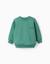 Sweat en coton avec imprimé creative boss Rouge+Vert 4 - vertbaudet enfant 