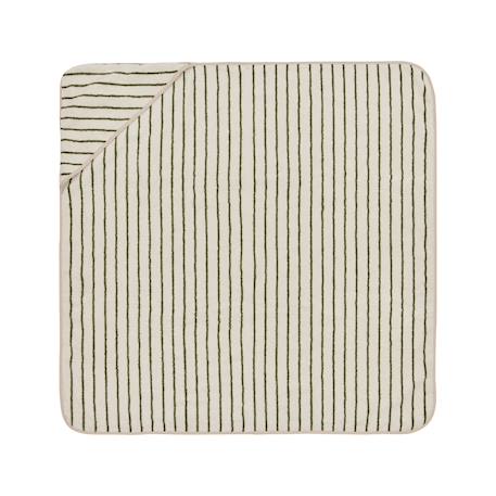 Serviette de bain en coton organique Blanc 1 - vertbaudet enfant 