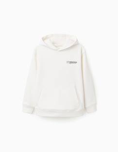 -Sweat à capuche avec imprimé et poche à l'avant