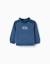 Sweat en coton avec broderie spring garden Blanc 1 - vertbaudet enfant 