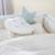 Tour de lit en coton bio seashells Bleu indigo+Écru 10 - vertbaudet enfant 