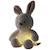 Peluche veilleuse lapin douce pour bébé Ecru, marron 2 - vertbaudet enfant 