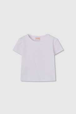 T-shirt fille en coton  - vertbaudet enfant