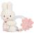 Hochet bébé avec anneau et peluche lapin Blanc, rose 1 - vertbaudet enfant 