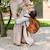Sac à dos bébé doux et compact pour premières sorties Ecru, jaune, noir+Marron, noir 12 - vertbaudet enfant 