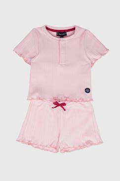Bébé-Pyjama, surpyjama-Ensemble pyjashort en coton bébé