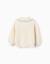 Pull en maille à col en forme de nœud Blanc 3 - vertbaudet enfant 