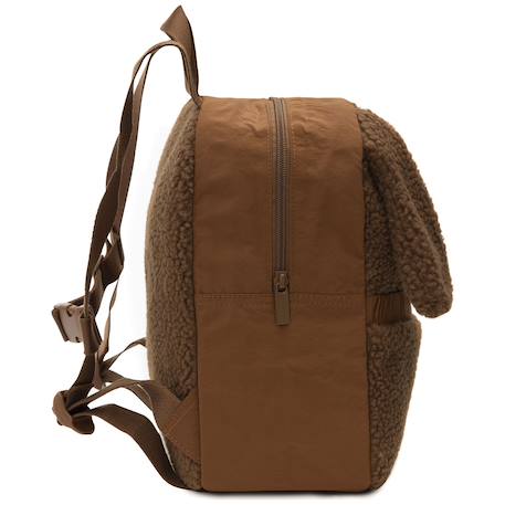 Sac à dos bébé doux et compact pour premières sorties Ecru, jaune, noir+Marron, noir 9 - vertbaudet enfant 