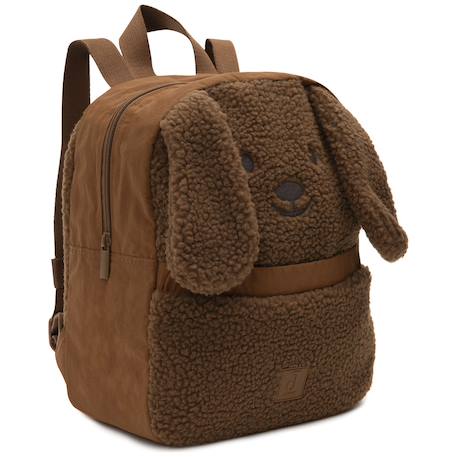 Sac à dos bébé doux et compact pour premières sorties Ecru, jaune, noir+Marron, noir 8 - vertbaudet enfant 