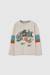 T-shirt garçon coton manches longues Marron 1 - vertbaudet enfant 