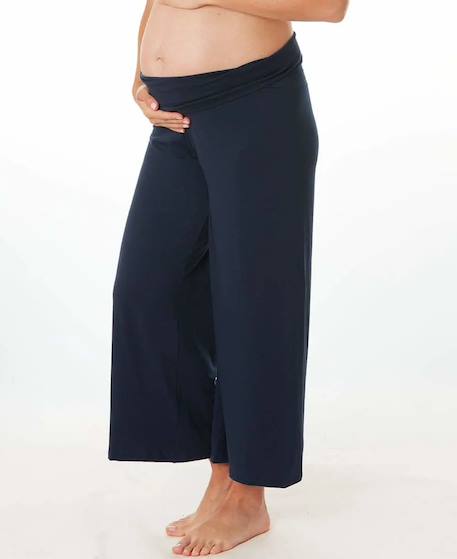 Pantalon 7/8ème de grossesse origin Avoine+Indigo+Ocean 7 - vertbaudet enfant 