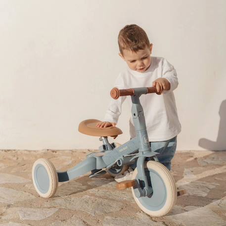 Tricycle évolutif 4 en 1 pour enfant Bleu+Rose 4 - vertbaudet enfant 