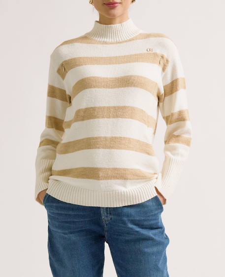 Pull de grossesse et allaitement cabourg Ivoire 3 - vertbaudet enfant 