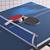 Mini table de ping pong pliable 150x75cm indoor, avec 2 raquettes et 3 balles Bleu 5 - vertbaudet enfant 