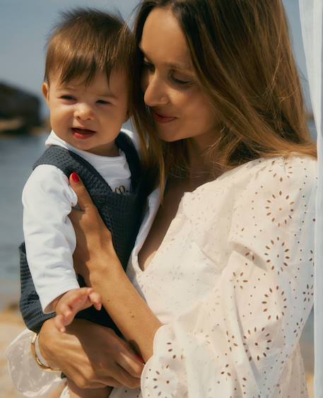 Combinaison bébé mini maya Anthracite+Beige+Bleu+Terracotta+Vert 3 - vertbaudet enfant 