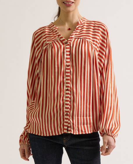Blouse de grossesse et allaitement madeleine Bleuet+Cuivre 12 - vertbaudet enfant 