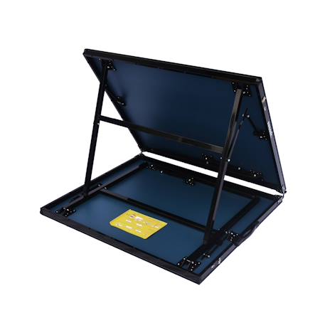 Table de ping pong d'intérieur médium avec 2 raquettes et 3 balles Bleu+Noir 11 - vertbaudet enfant 