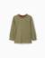 T-shirt en coton à manches longues et broderie cactus garden Vert foncé 1 - vertbaudet enfant 