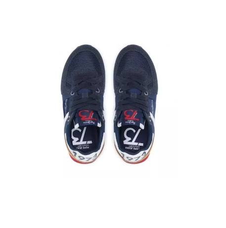 Baskets synthétique sydney combi Navy 5 - vertbaudet enfant 