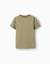 T-shirt en coton avec broderie cactus garden Vert foncé 2 - vertbaudet enfant 