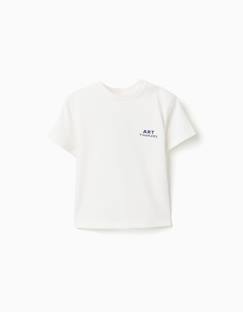 -T-shirt en coton avec imprimés art thinkers