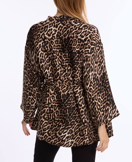 Kimono de grossesse et allaitement roxane Leopard 3 - vertbaudet enfant 