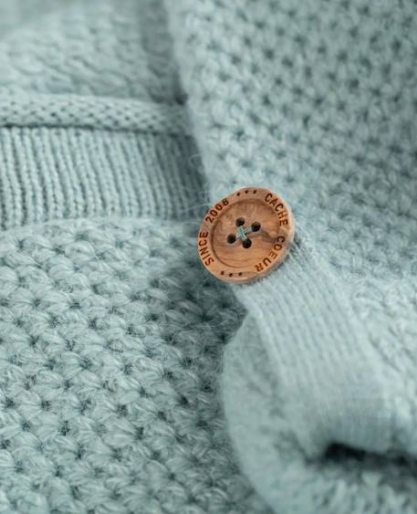 Cardigan de grossesse en maille abelha Gris perle+Noir+Sauge 15 - vertbaudet enfant 