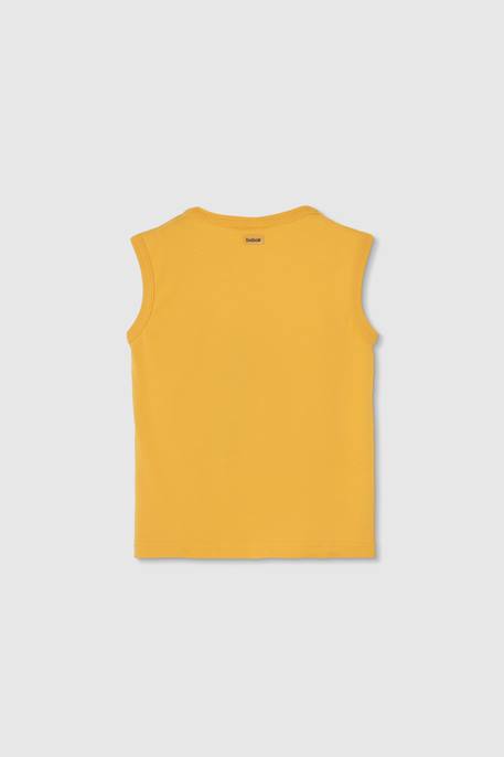 Débardeur enfant coton Jaune 2 - vertbaudet enfant 