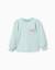 T-shirt en coton à manches longues avec poche Bleu clair 1 - vertbaudet enfant 