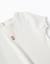T-shirt côtelé à fleur brodée Beige clair+Jaune foncé 3 - vertbaudet enfant 