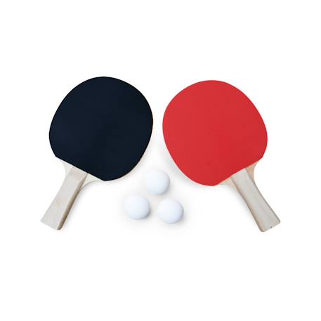 Table de ping pong indoor, avec 4 raquettes et 6 balles, pour utilisation intérieure, sport tennis de table Gris 3 - vertbaudet enfant 