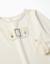 T-shirt en coton avec imprimé floral en relief Blanc 3 - vertbaudet enfant 