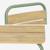Table de jardin enfant acier et décor bois + 2 assises - suzie Beige+Vert de gris 8 - vertbaudet enfant 