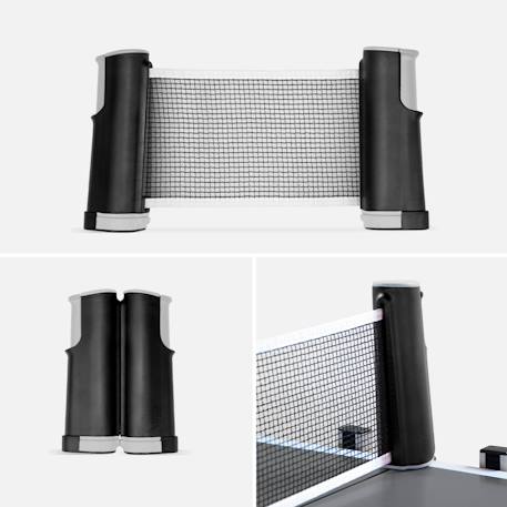 Table de ping pong indoor, avec 2 raquettes et 3 balles, utilisation intérieure Bleu+Gris 11 - vertbaudet enfant 