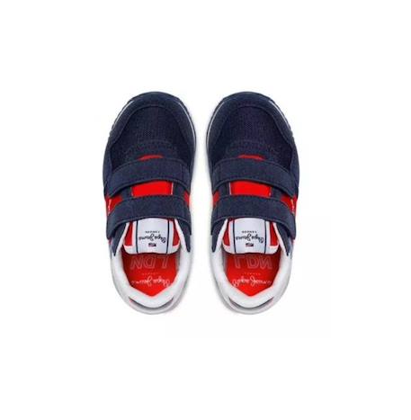 Baskets synthétique london one bk Navy red 5 - vertbaudet enfant 