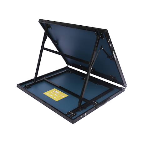 Table de ping pong d'intérieur médium avec 2 raquettes et 3 balles Bleu+Noir 5 - vertbaudet enfant 