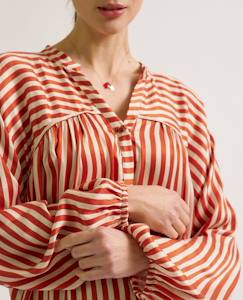 Vêtements de grossesse-Blouse de grossesse et allaitement madeleine