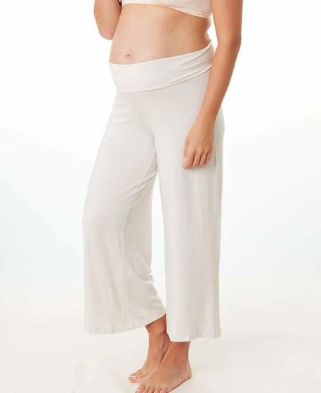 Pantalon 7/8ème de grossesse origin Avoine+Indigo+Ocean 2 - vertbaudet enfant 
