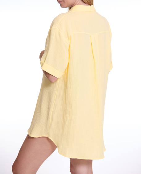 Chemise de nuit de maternité ice cream Abricot+Lila+Vanille 14 - vertbaudet enfant 