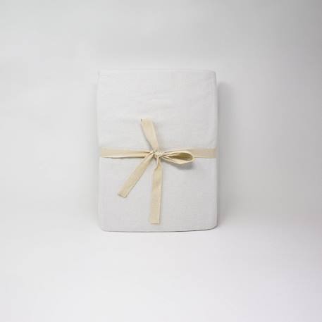 Protège matelas bébé flanelle de coton bio Blanc 5 - vertbaudet enfant 