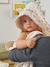 Cape bain gaze de coton personnalisable + gant de toilette BAYOU multicolore 1 - vertbaudet enfant 