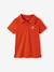 Lot de 2 polos garçon unis manches courtes corail+Lot marine + vert+Lot vert + blanc+orange 21 - vertbaudet enfant 